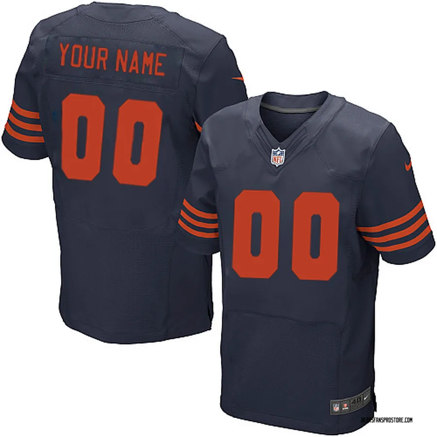 Custom Chicago Bears Men's Elite 1940s 