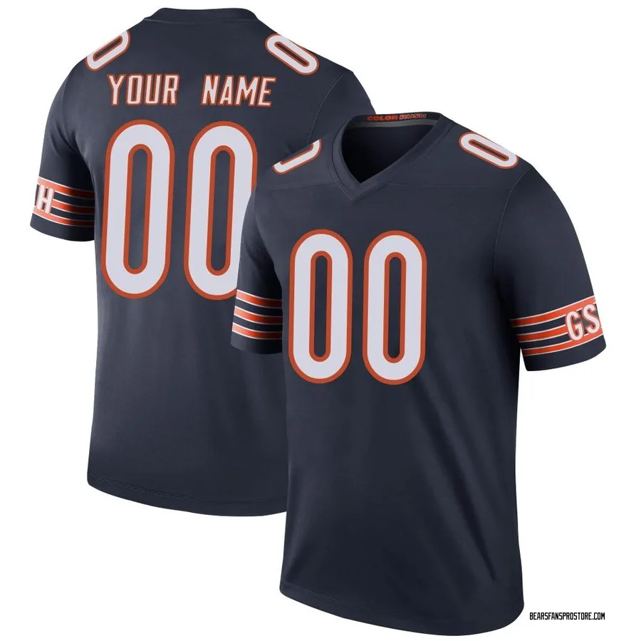 Custom Chicago Bears Youth Custom Color Rush Legend Nike ...