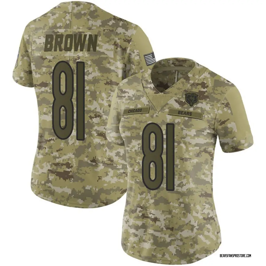chicago bears camouflage jersey
