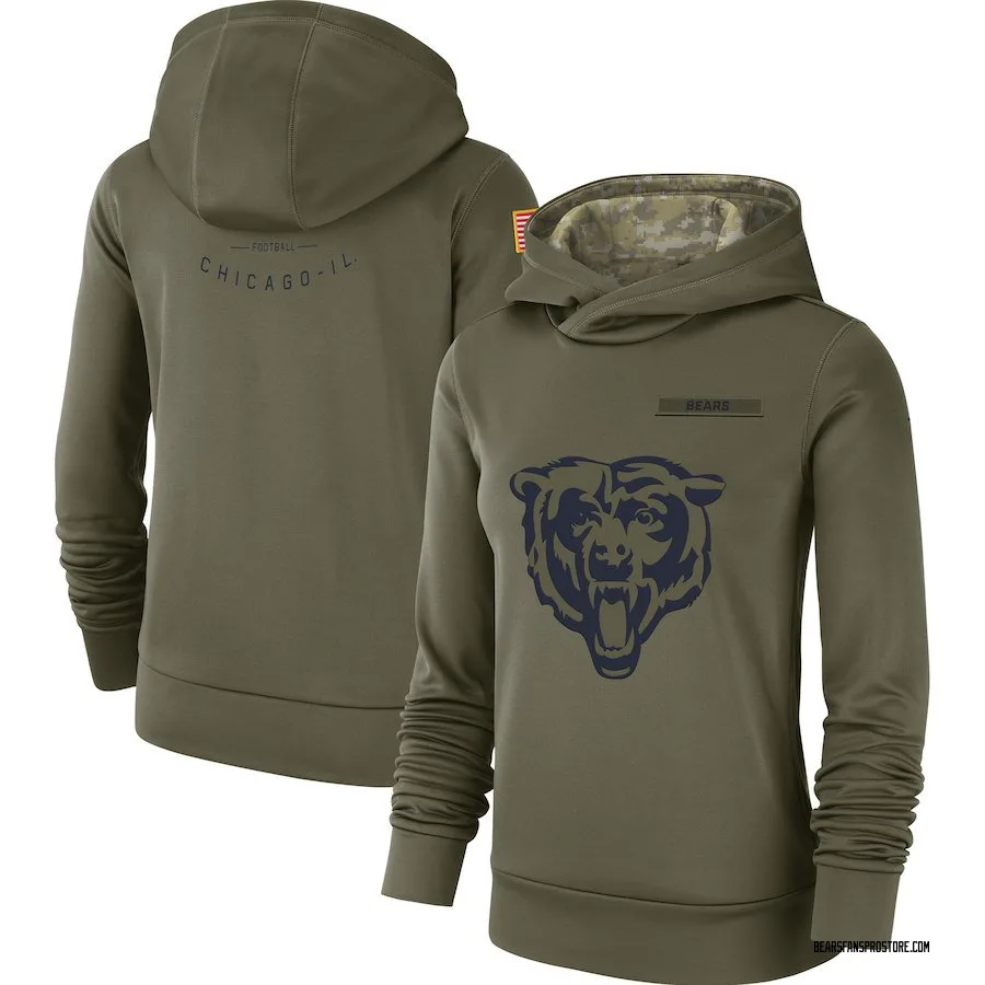 Bears olive hoodie clearance