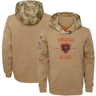 bears salute to service hoodie xl